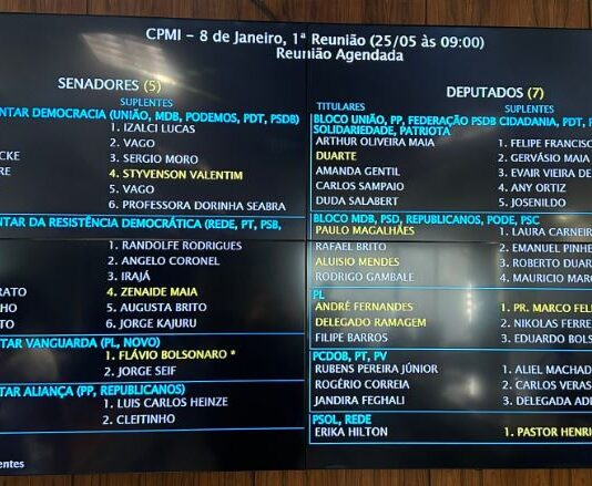 Saiba quem são os Deputados e Senadores que farão parte da CPMI 8 de Janeiro