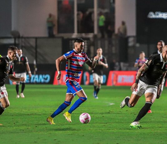 Em jogo fora de casa Fortaleza perde de 1×0 para o Vasco da Gama
