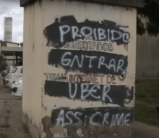 Estado paralelo? Facção criminosa proíbe entrada de UBER na cidade Jardim II em Fortaleza