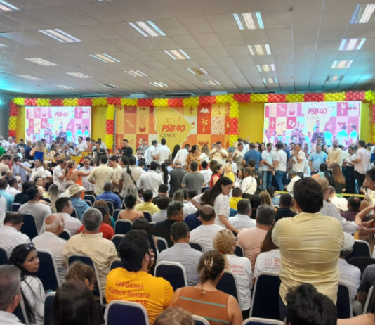 Em evento com autoridades nacionais Cid Gomes, Izolda Cela e 40 prefeitos se filiam ao PSB no Ceará