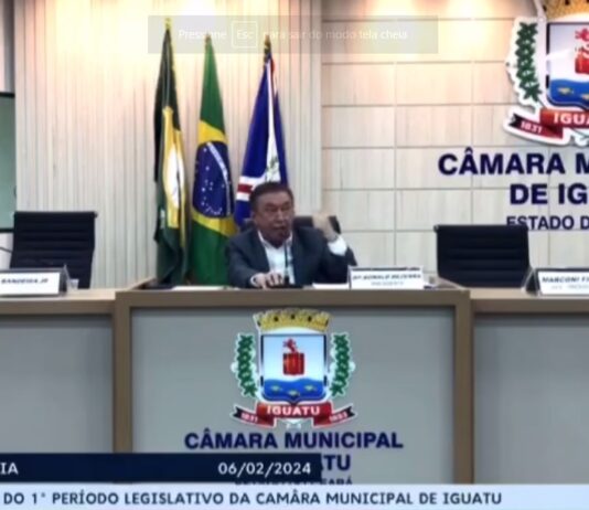Confusão: Presidente da Câmara municipal de Iguatu chama vereador do município de “bandido”