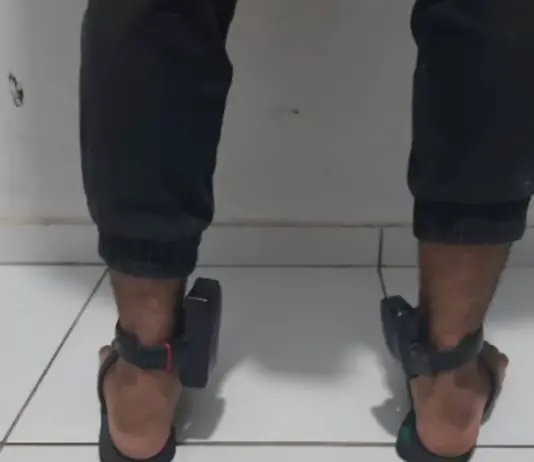 Polícia prende homem com duas tornozeleiras eletrônicas de estados diferentes