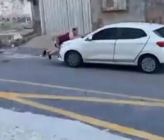 Impunidade: Homem atropela ex-namorada, agride policiais e é solto em audiência de custodia