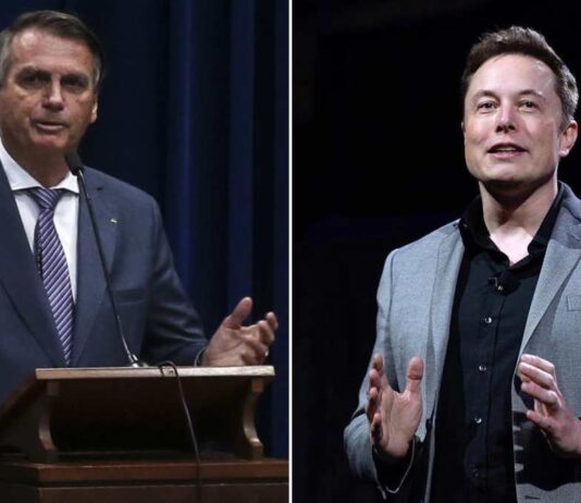 Bolsonaro diz que Musk está lutando pela liberdade no Brasil