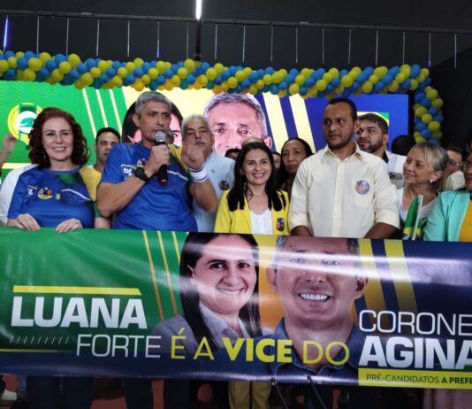 Coronel Aginaldo lança candidatura a Prefeito de Caucaia e anuncia sua vice