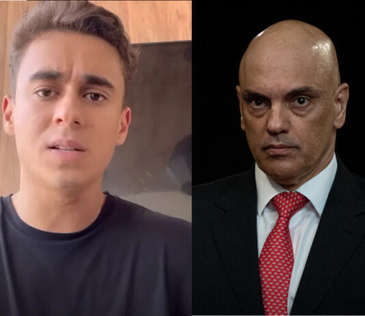 “O que tem de cabelo, tem de honra”, insinua Nikolas sobre Alexandre de Moraes