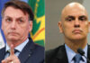 Moraes segue a PGR e arquiva pedido de prisão de Bolsonaro