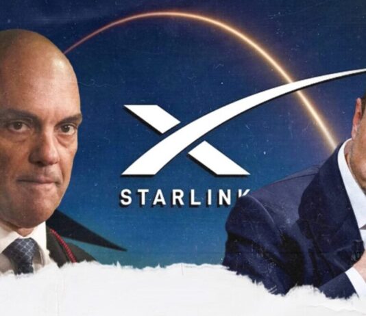 Moraes bloqueou recursos da Starlink, empresa de Elon Musk