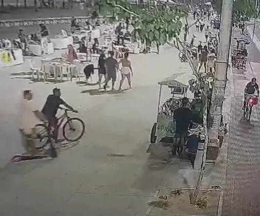 Dupla a mando de facção ordena que ambulantes e outros comerciantes encerrem atividades na Praia de Iracema