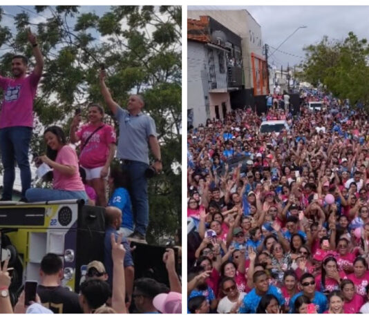 André Fernandes realiza ato com milhares de mulheres no Conjunto Ceará