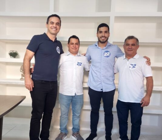 Capitão Wagner e outros parlamentares do União Brasil declaram apoio a André Fernandes