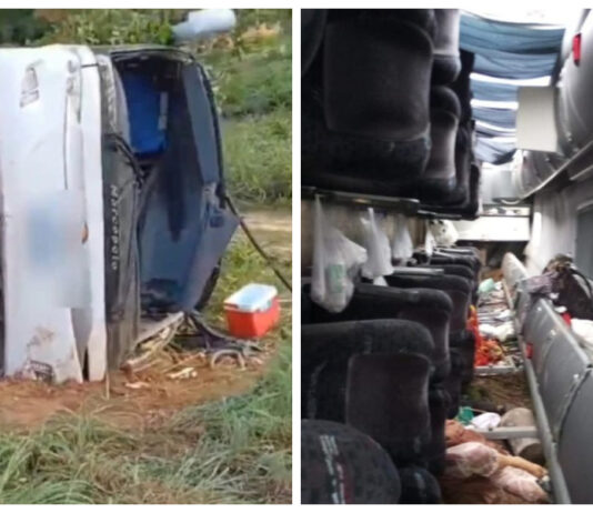 Tragédia: Sete cearenses morrem em acidente de ônibus no Piauí