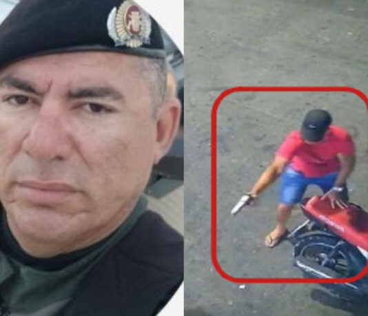 Subtenente da PM foi assassinado na mesma rua onde dono de mercadinho foi morto no ano passado em Fortaleza pela mesma facção