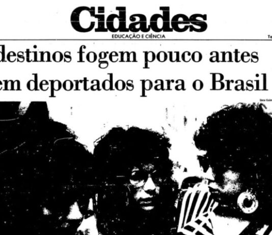 Desde os anos 1980 brasileiros deportados dos EUA usam algemas