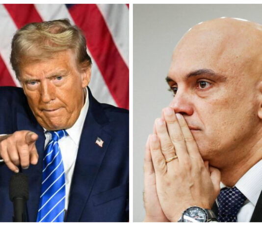 Trump rompe o silêncio, sobre operação da PF contra Bolsonaro