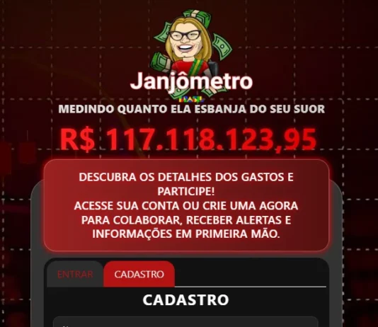 Janjômetro quase dobra em três meses e chega a R$ 117 milhões