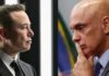 Elon Musk oferece equipe de advogados para brasileira alvo de Moraes.