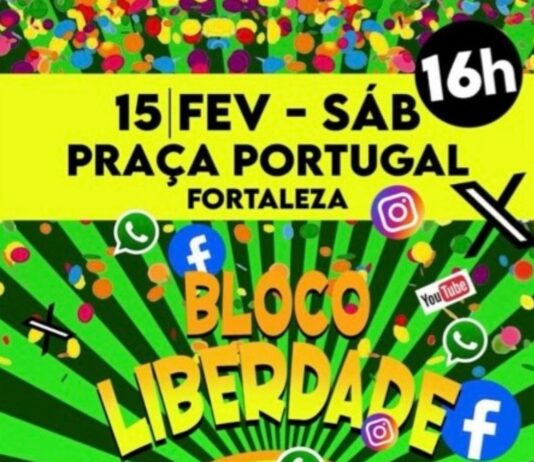 Grupos de direita organizam bloquinho de pré-carnaval conservador em Fortaleza nesse sábado (15)