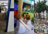 De sala alagada a parede dando choque, chuva expõe problemas e afeta aulas em escolas municipais de Fortaleza