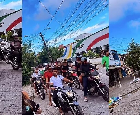 Faccionado que foi morto por motorista de BMW é velado com passeata no bairro Vicente Pinzón