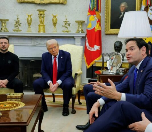Rubio diz que Zelensky deveria se desculpar após reunião no Salão Oval