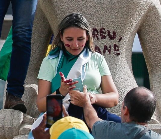 Absurdo: STF condena a 14 anos de prisão cabeleireira que pichou estátua