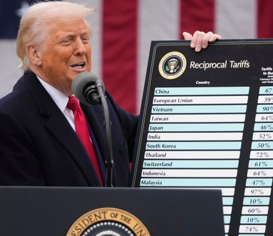 Trump aplica “tarifa recíproca” de 10% para produtos do Brasil