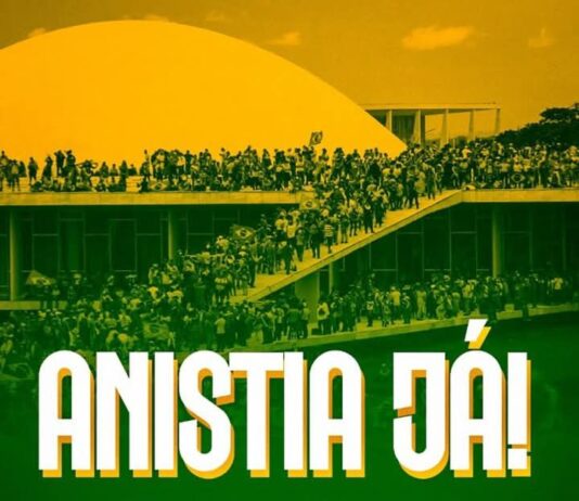 Adesivaço em favor da Anistia do 08 de Janeiro vai acontecer no próximo domingo (06) às 16 horas em Fortaleza.