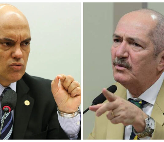 Moraes ameaça testemunha de defesa Aldo Rebelo em audiência: “Vai sair daqui preso”