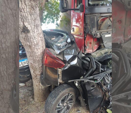 Presidente da Câmara municipal de Jaguaretama e mais quatro pessoas morrem em grave acidente na BR-116