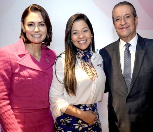Valdemar e Michelle lançam nome de Priscila Costa para compor chapa com Alcides ao senado
