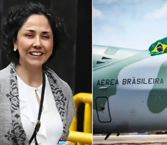 FAB impõe sigilo de 5 anos sobre voo com ex-primeira-dama do Peru