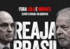 Manifestação pelo impeachment de Lula e Moraes acontece no próximo domingo (03/08) na Praça Portugal.