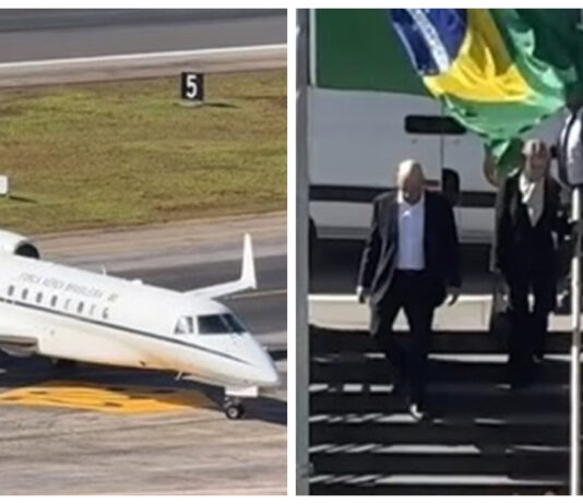 Carona de Janja e Moraes em avião da FAB vai parar no MPF