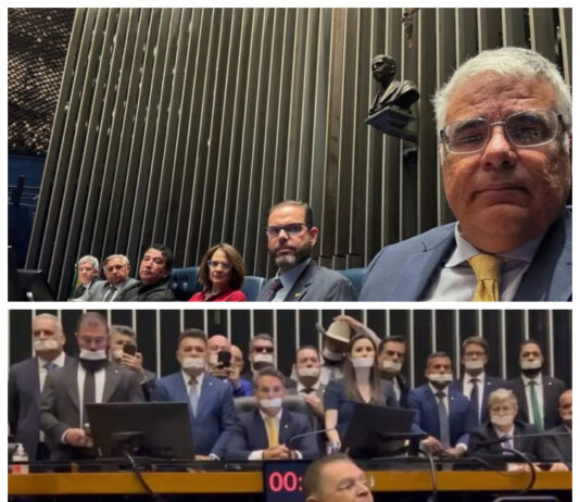Após prisão de Bolsonaro, oposição ocupa plenários da Câmara e do Senado