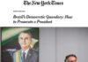 Julgamento de Bolsonaro gera questionamentos sobre democracia no Brasil, diz New York Times
