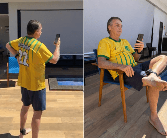 Com soluços, Bolsonaro pede liberação a Moraes para fazer exames