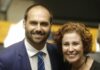 Eduardo Bolsonaro intercederá em favor de Carla Zambelli, na Itália