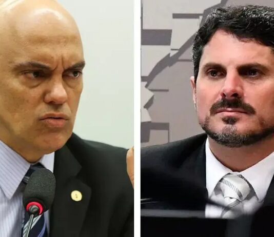 Moraes desbloqueia redes, salário e bens do senador Marcos do Val