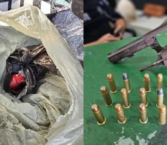 Bandido usa explosivos em perseguição policial em Fortaleza.