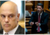 Direita de Portugal apresenta proposta para que Moraes seja impedido de entrar no país.