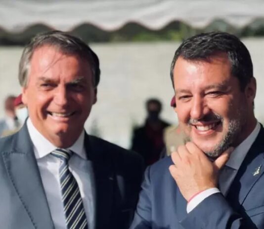 Vice-primeiro-ministro na Itália presta solidariedade a Bolsonaro