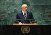 A Confederação Israelita do Brasil vê “acusações antissemitas” em discurso de Lula na ONU