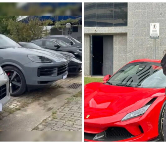 Operação apreende carros de luxo como Ferraris e Porsches em sindicato dirigido pelo irmão de Lula.