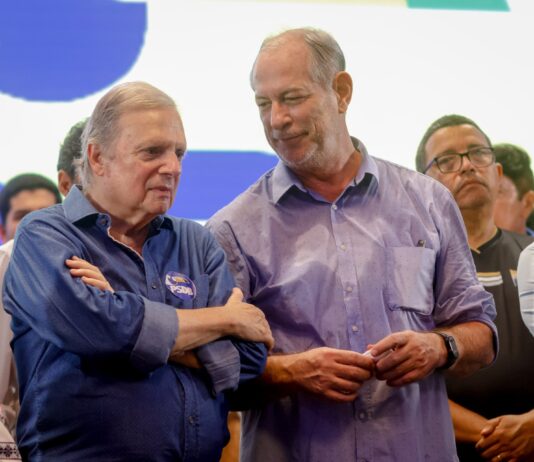 Ato de filiação de Ciro ao PSDB será na quarta-feira (22), em hotel na Beira-Mar.