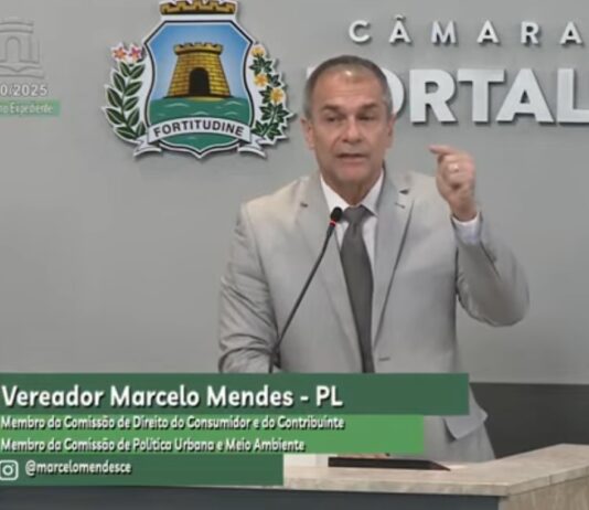 “E um crime contra o tesouro municipal”, afirma ver. Marcelo Mendes sobre empréstimo de 200 milhões da prefeitura de Fortaleza.