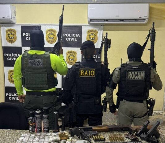 Em ação policial na divisa do Ceará com o RN, quatro bandidos são mortos.