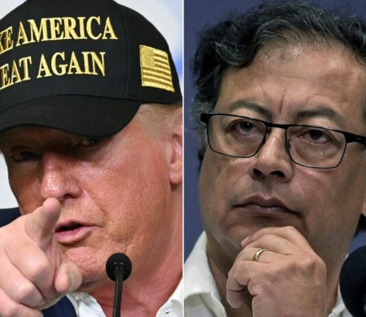 Donald Trump chama presidente da Colômbia de “líder do tráfico”.