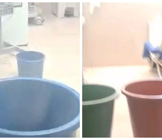 Vazamento alaga semi-intensiva de UTI do Hospital de Messejana