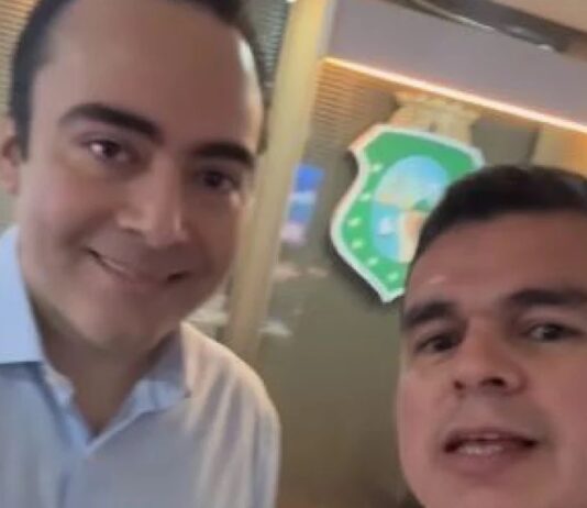 Dias após entregar comando do PSDB a Ciro, Ozires se reúne com Chagas e elogia atuação do governo Elmano